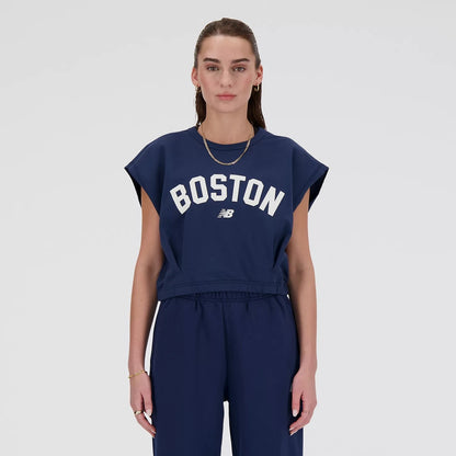 Homage to Heritage Run Crop French Terry Short S