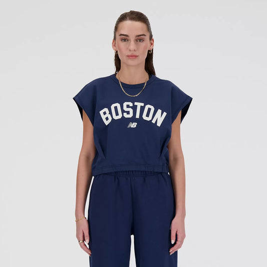 Homage to Heritage Run Crop French Terry Short S