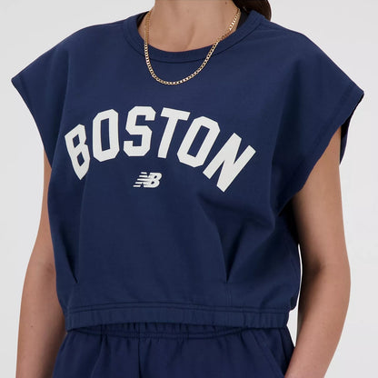 Homage to Heritage Run Crop French Terry Short S