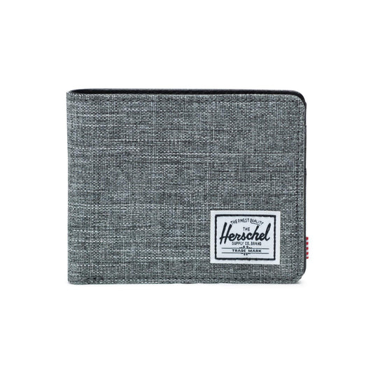 Hank RFID_Raven Crosshatch/Black Synthet