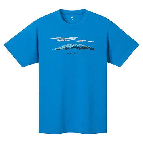 MONTBELL WICKRON TEE YAMANAMI