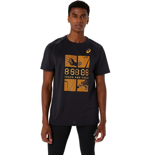 MEN TRACK PRACTICE GRAPHIC TEE