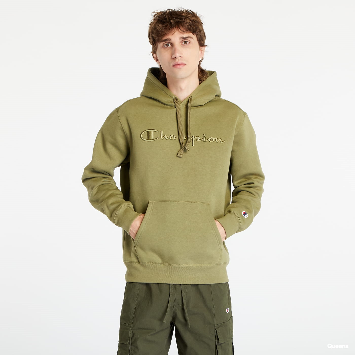CHAMPION HOODED SWEATSHIRT 219061 GS554