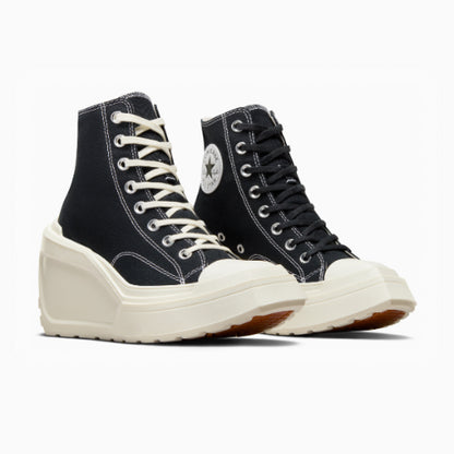 CHUCK 70 DE LUXE WEDGE HI BLACK/BLACK