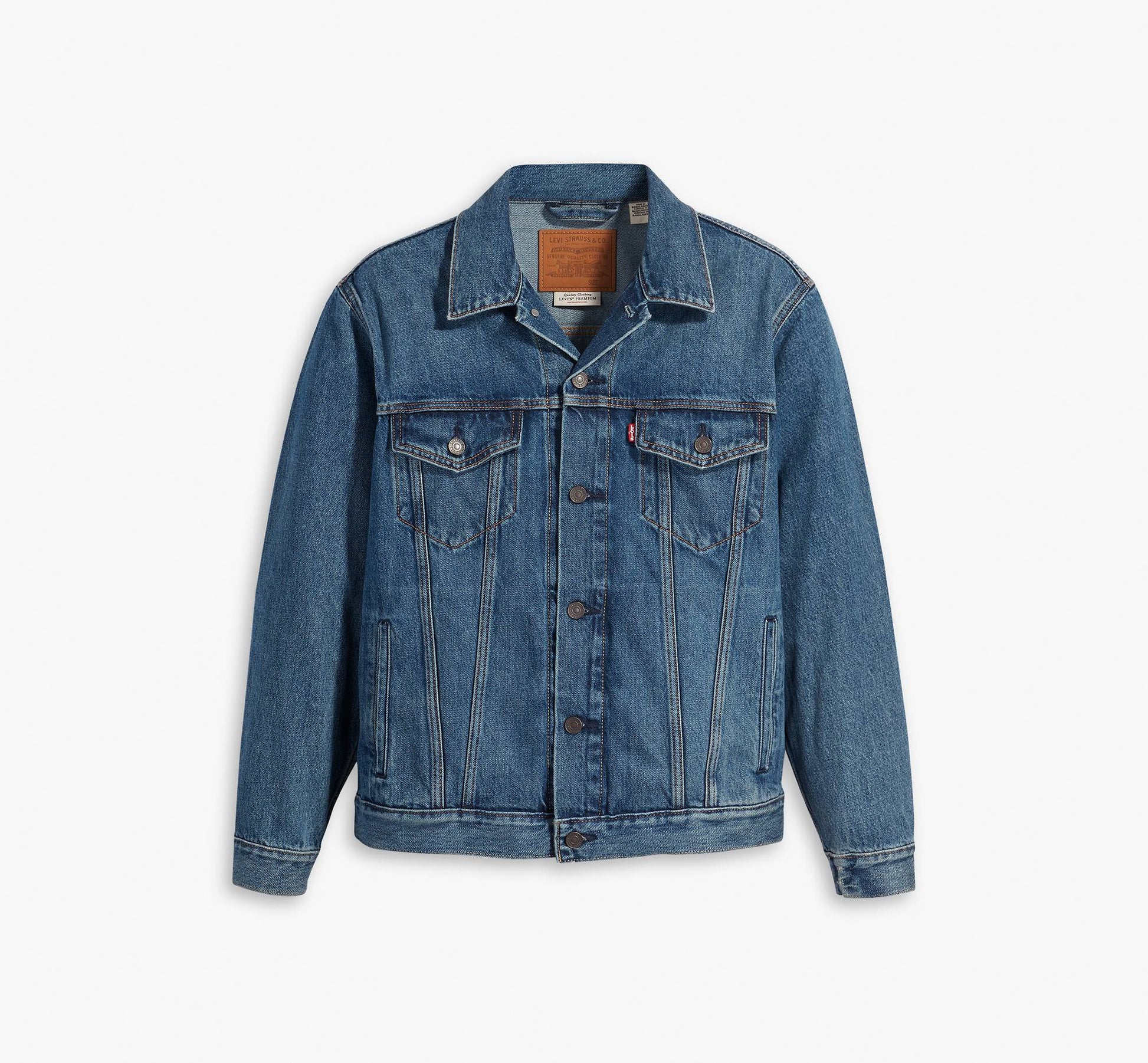 RELAXED FIT TRUCKER WATERFALLS