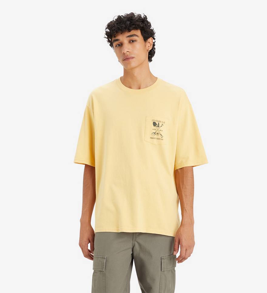 SS WORKWEAR TEE GARDEN CLUB SAHARA SUNG