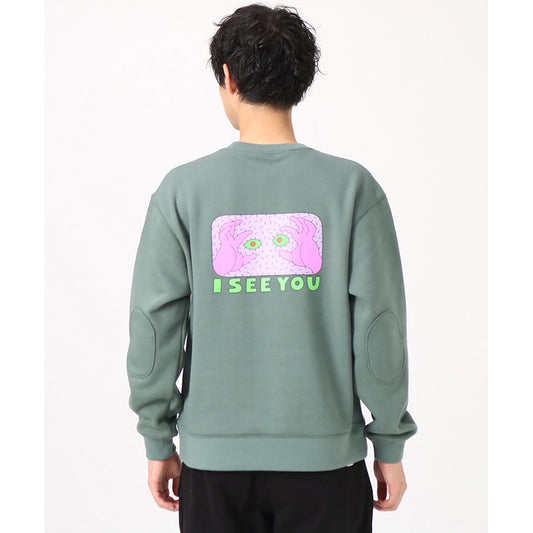 CHUMS SAYORI WADA MYTON CREW TOP SWEAT MS