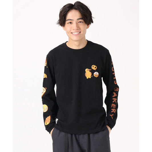 CHUMS BAKERY BRUSHED L/S T-SHIRT MS