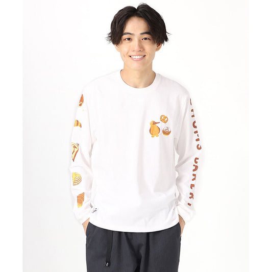 CHUMS BAKERY BRUSHED L/S T-SHIRT MS