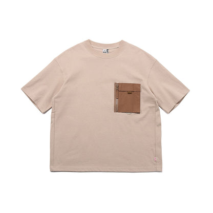 CHUMS HEAVY WEIGHT ZIP POCKET T-SHIRT MS