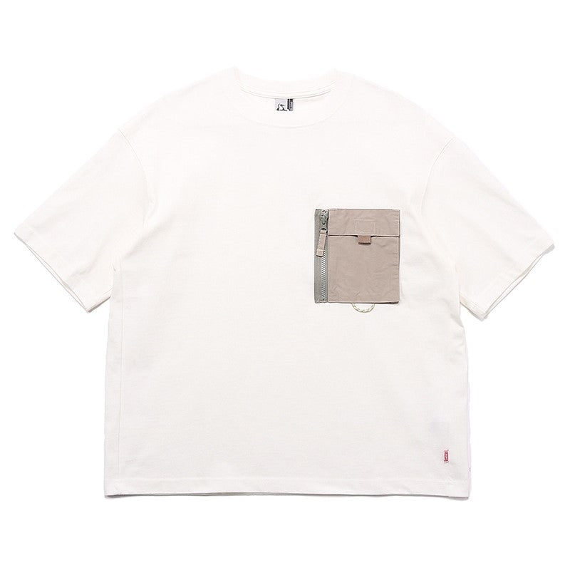 CHUMS HEAVY WEIGHT ZIP POCKET T-SHIRT MS