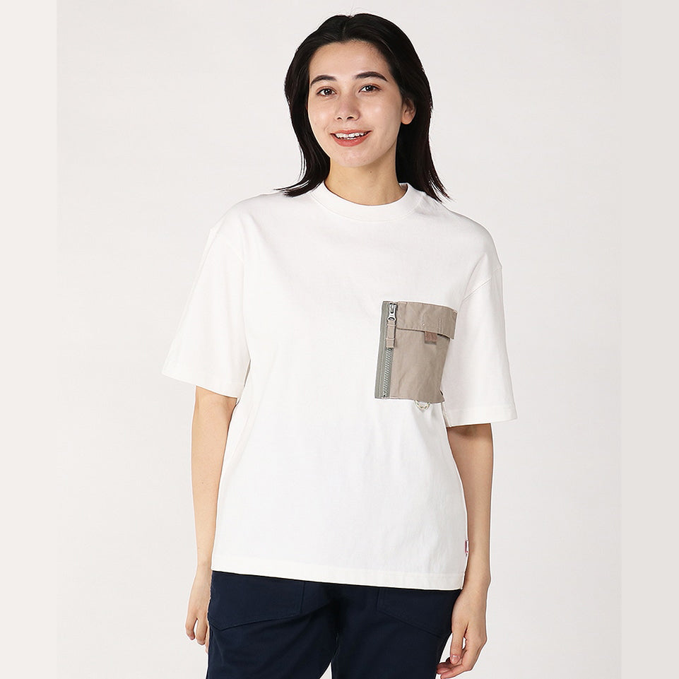 CHUMS HEAVY WEIGHT ZIP POCKET T-SHIRT MS