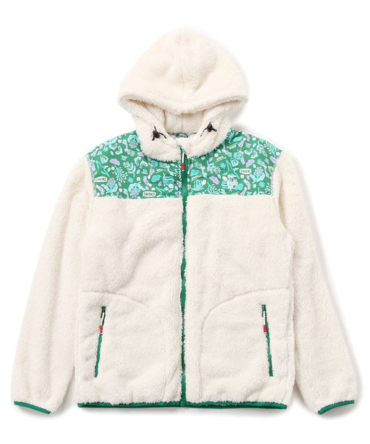 CHUMS SAYORI WADA ELMO FLEECE FULL ZIP PARKA WS