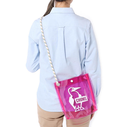 CHUMS BOOBY CLEAR SHOULDER BAG
