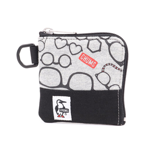 CHUMS SQUARE COIN CASE SWEAT NYLON