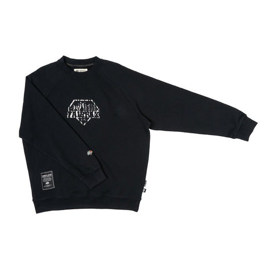 TIGER STRIPE - LOGO PRINT CREWNECK