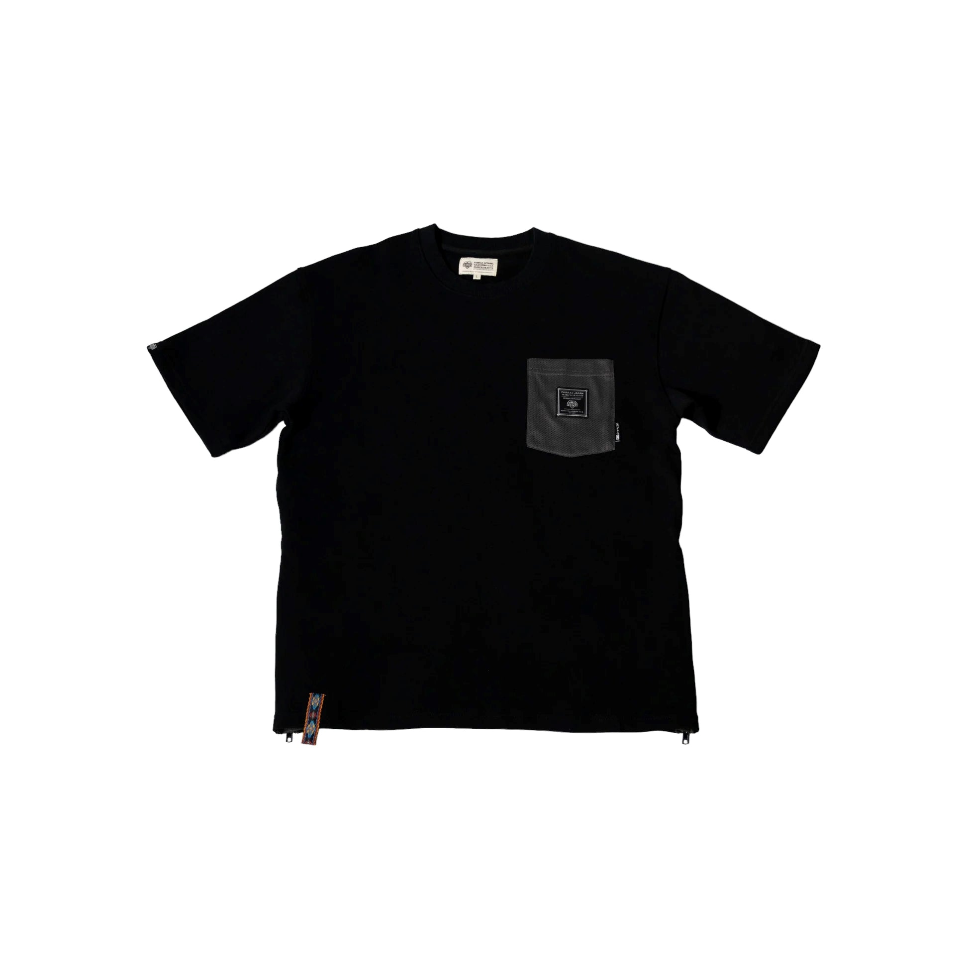 OUTDOOR - POCKET TEE WITH SIDE ZIPPER