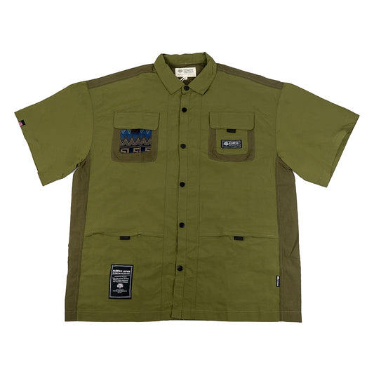 COLOR BLOCK OD SHIRT