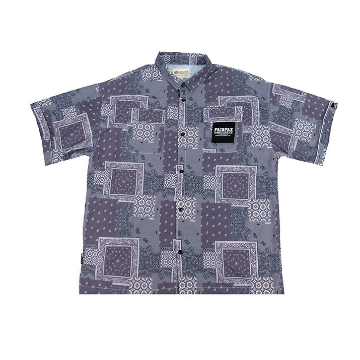 PACTHWORK BANDANA SHIRT