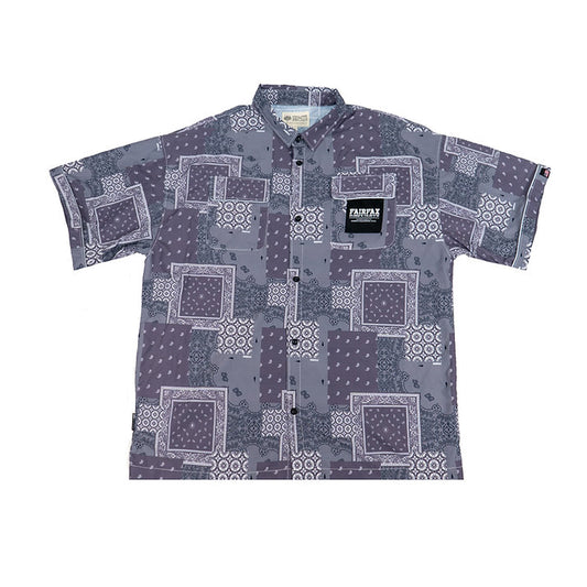 PACTHWORK BANDANA SHIRT