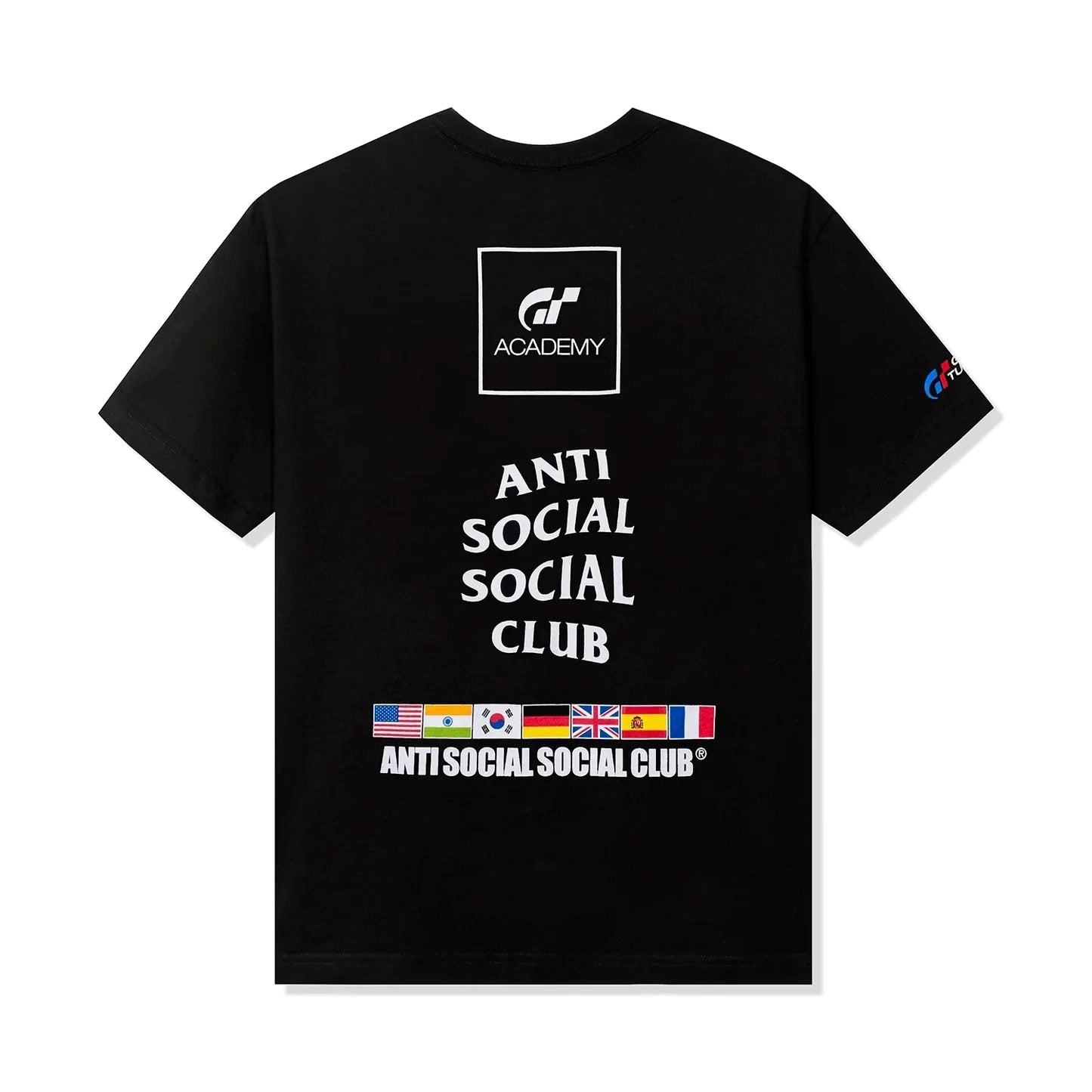 FLAG TEE-BLACK
