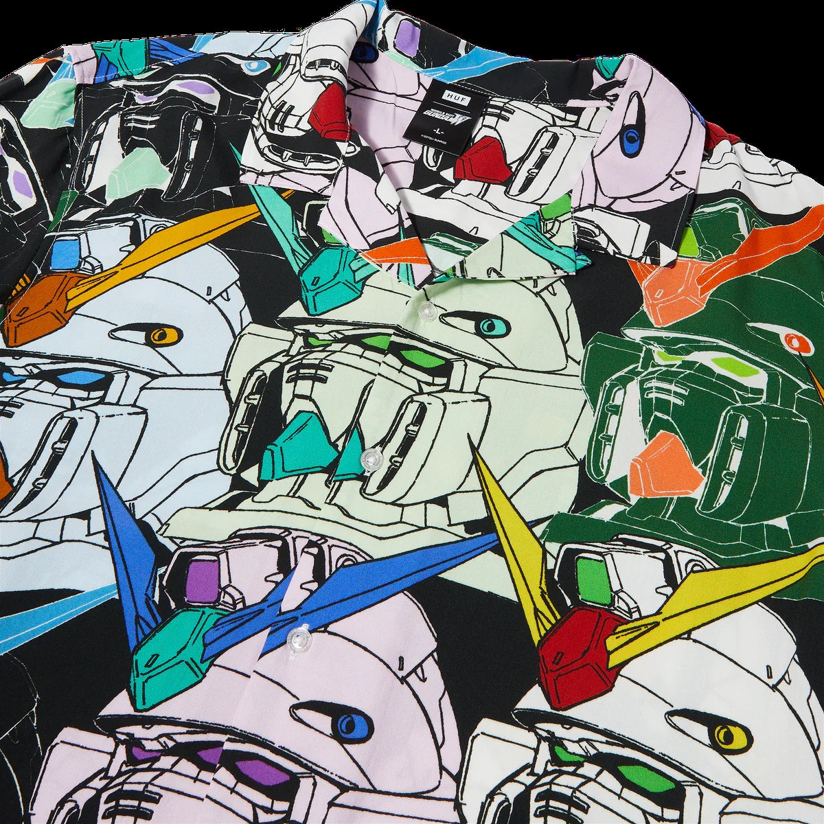 GUNDAM HEADS SS RESORT SHIRT