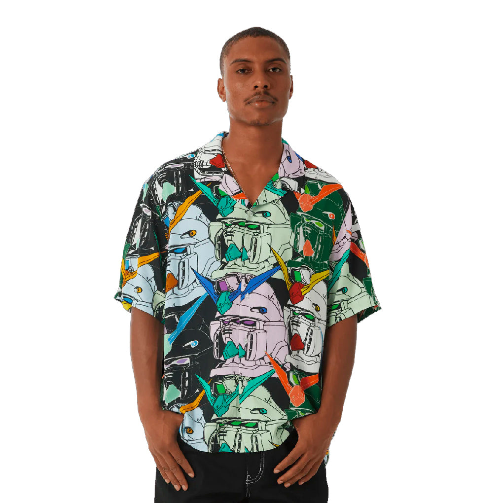 GUNDAM HEADS SS RESORT SHIRT