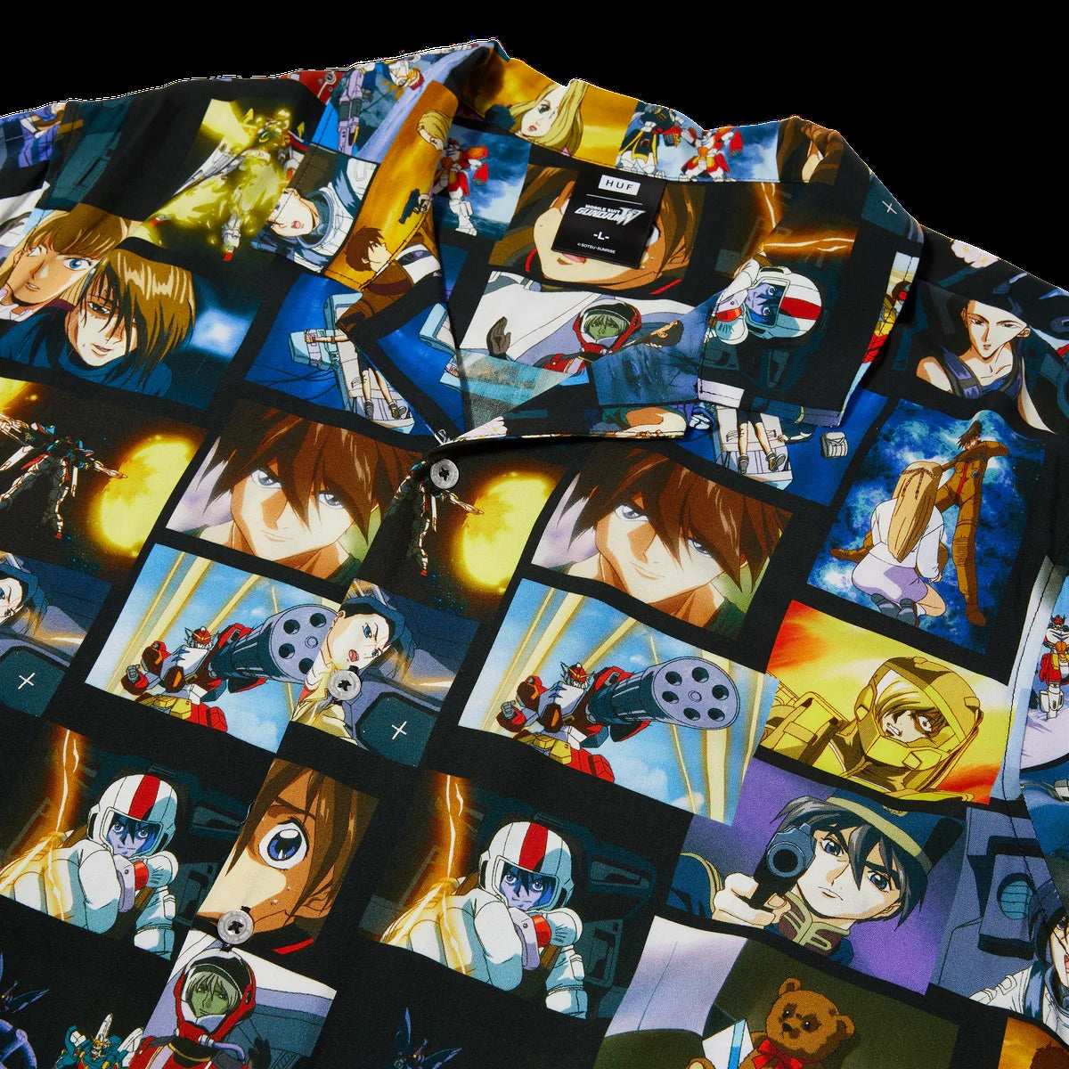 GUNDAM SCREENSHOTS SS RESORT SHIRT