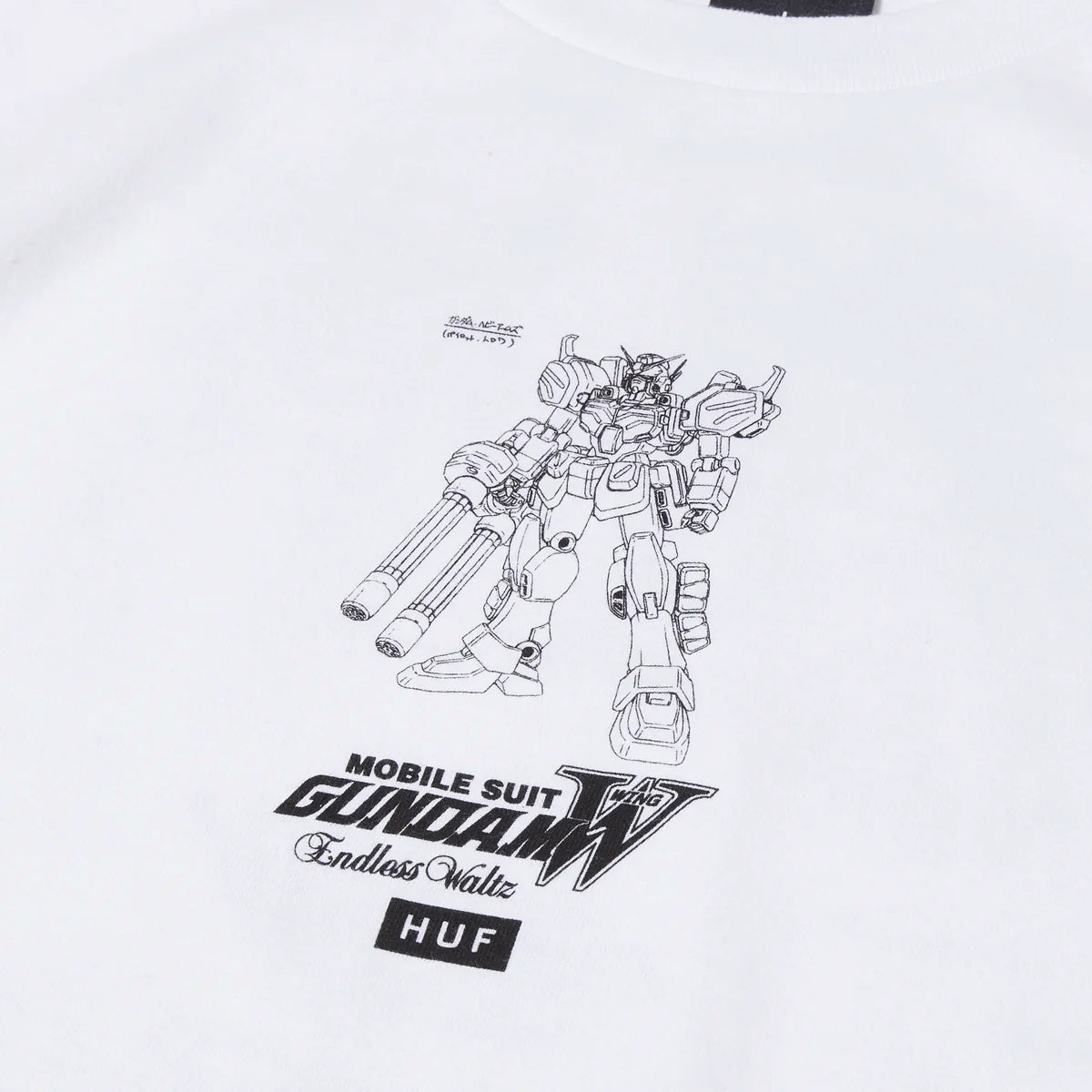 GUNDAM HEAVY ARMS SCHEMATICS SS TEE