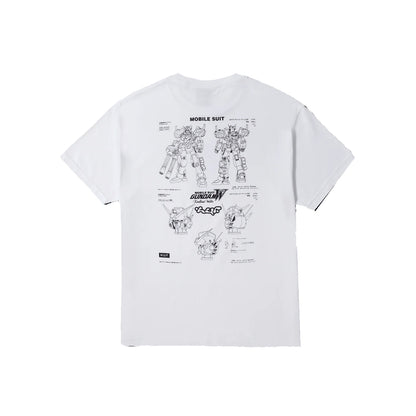 GUNDAM HEAVY ARMS SCHEMATICS SS TEE