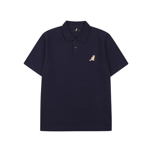 Logo Patch Polo Shirt