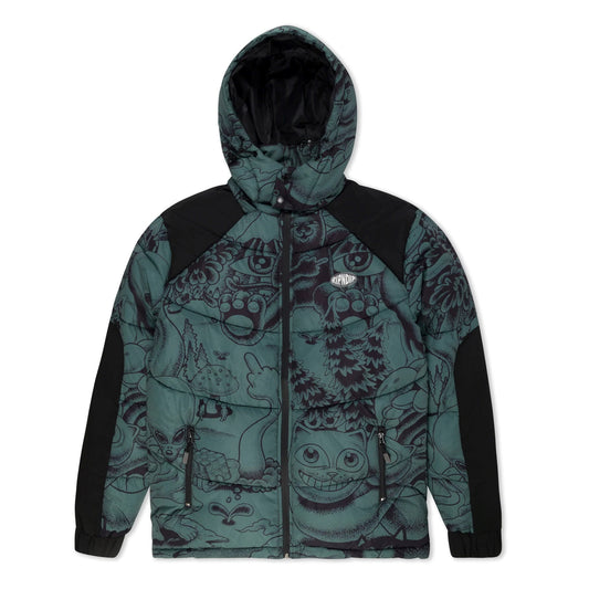 DARK TWISTED FANTASY PUFF JACKET